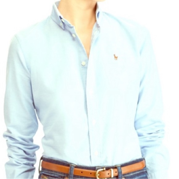 Polo Ralph Lauren Tops - Polo By Ralph Lauren Custom Fit Women's XL Turquoise See Measurements ONE FLAW✅